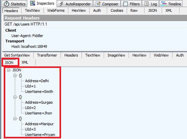 Fetch data from database